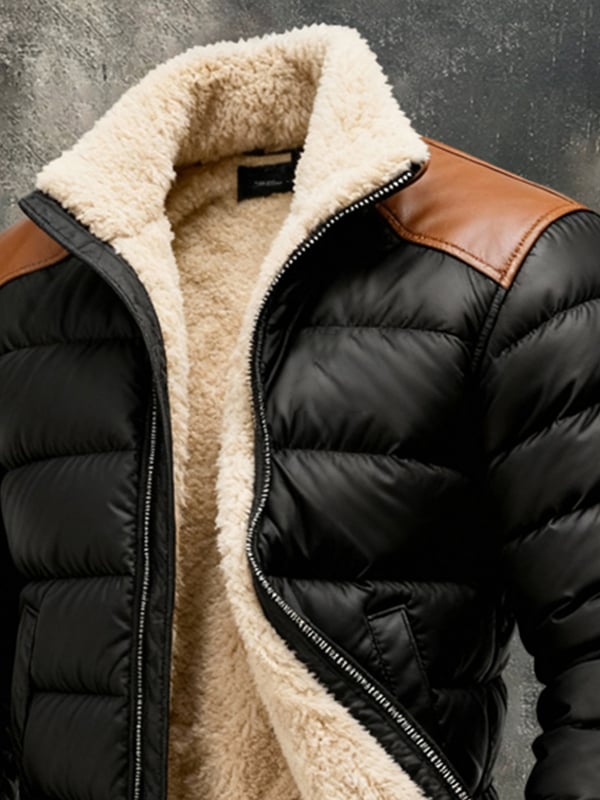 Desailly – Stílusos Hosszú Ujjú Kabát Cipzárral