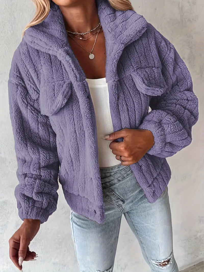 Narin – Alkalmi Teddy Kabát Műzsebekkel