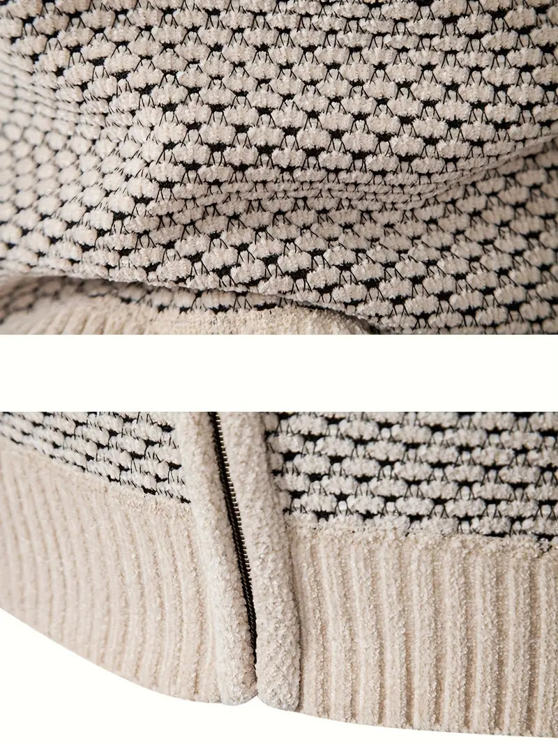 Kyrie - Cipzáras Kapucnis Kabát Zsebekkel