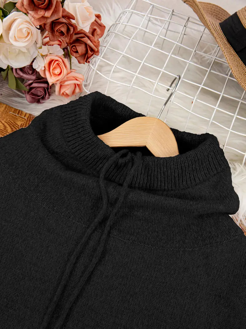 Natala - Kötött Pulóver Kenguruzsebbel