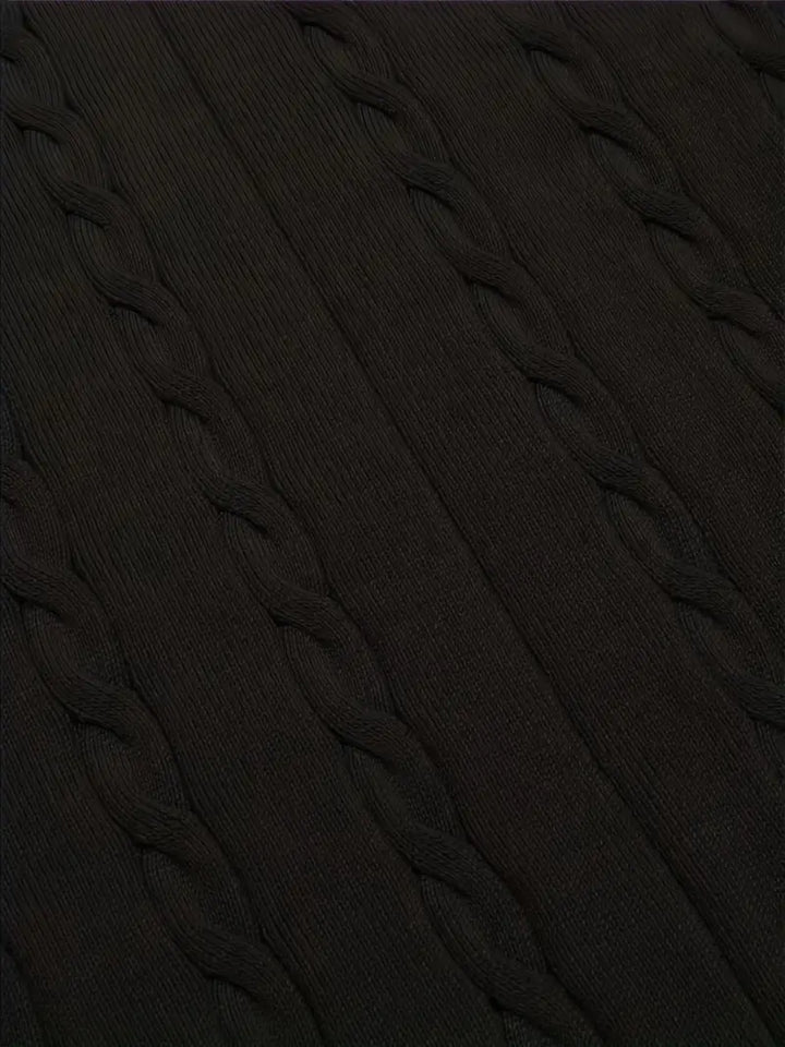 Duane - Ujjatlan, V Nyakú Kötött Pulóver