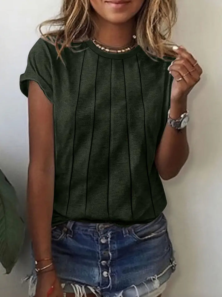 Vitaliya - Alkalmi Rövid Ujjú Póló