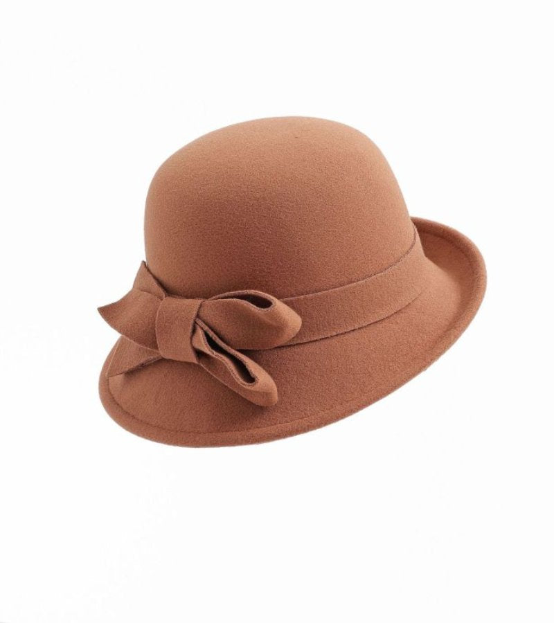 Klaver - Vintage Filc Kalap Oldalsó Masnival