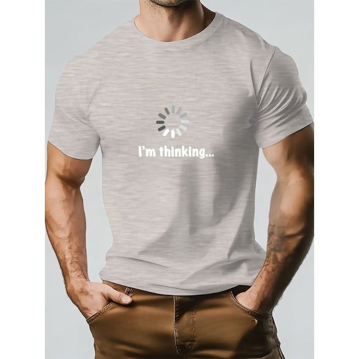 Think – Pamut és Nyomtatott Póló