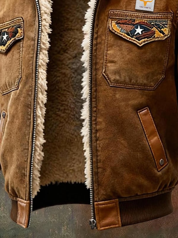 Politano - Retro Bőrdzseki