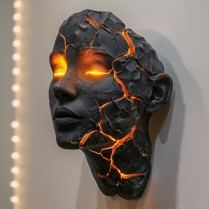 CrackGlow -  Repedt Lélek Fali Lámpa