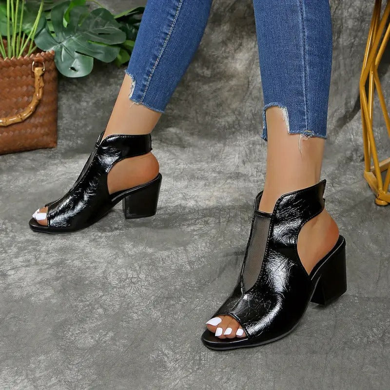 Thomis - Csúszásmentes Bőr Szandál Nyitott Orral