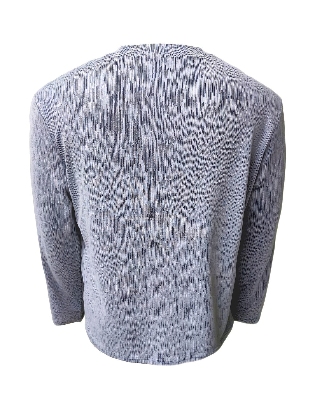 Usher - Karcsú Szabás  Hosszú Ujjú, V-Nyakú Póló