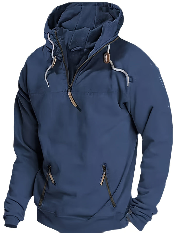 Mohinder - Alkalmi Hosszú Ujjú Kapucnis Pulóver