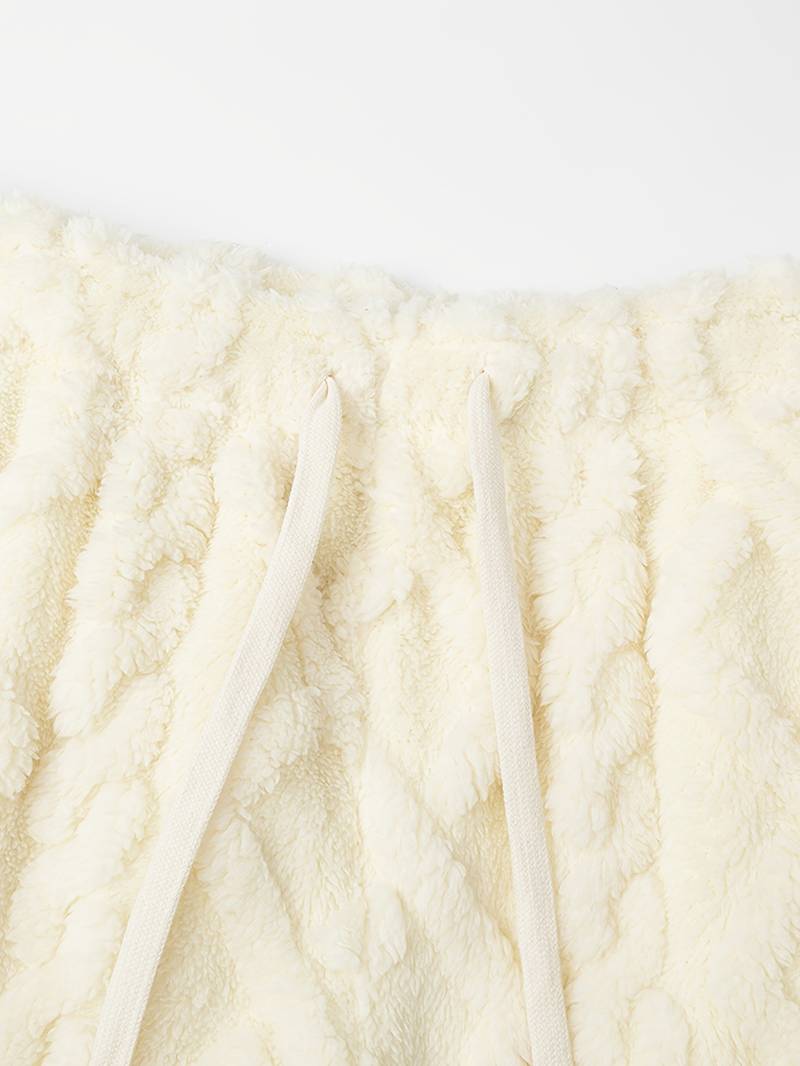 Zecharia - Geometrikus Mintás Nadrág Rugalmas Derékkal