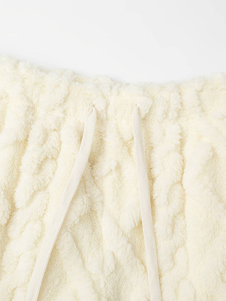 Zecharia - Geometrikus Mintás Nadrág Rugalmas Derékkal