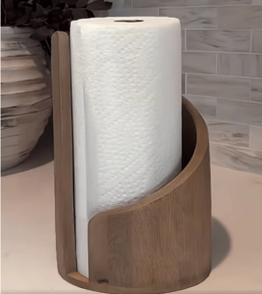 WoodRipple -  Fa WC-Papír Tartó állvány