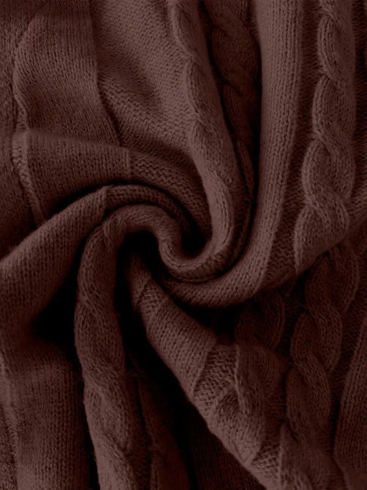 Hatem - Alkalmi Hosszú Ujjú Kötött Kardigán