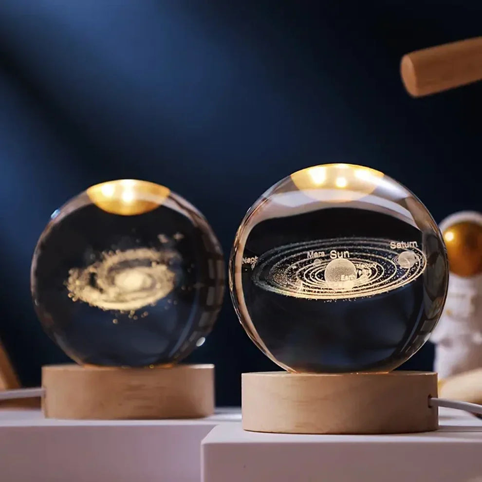 Glow Sphere – Fényes Kristálygömb Lámpa