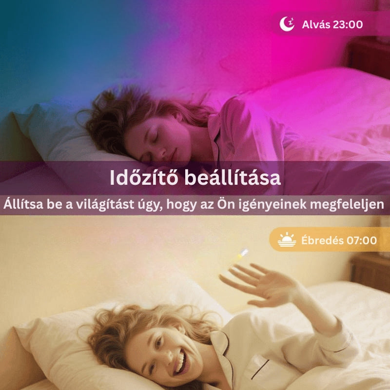 LumiRope - 360 Fokos Okos RGB Rugalmas Szilikon Világítás