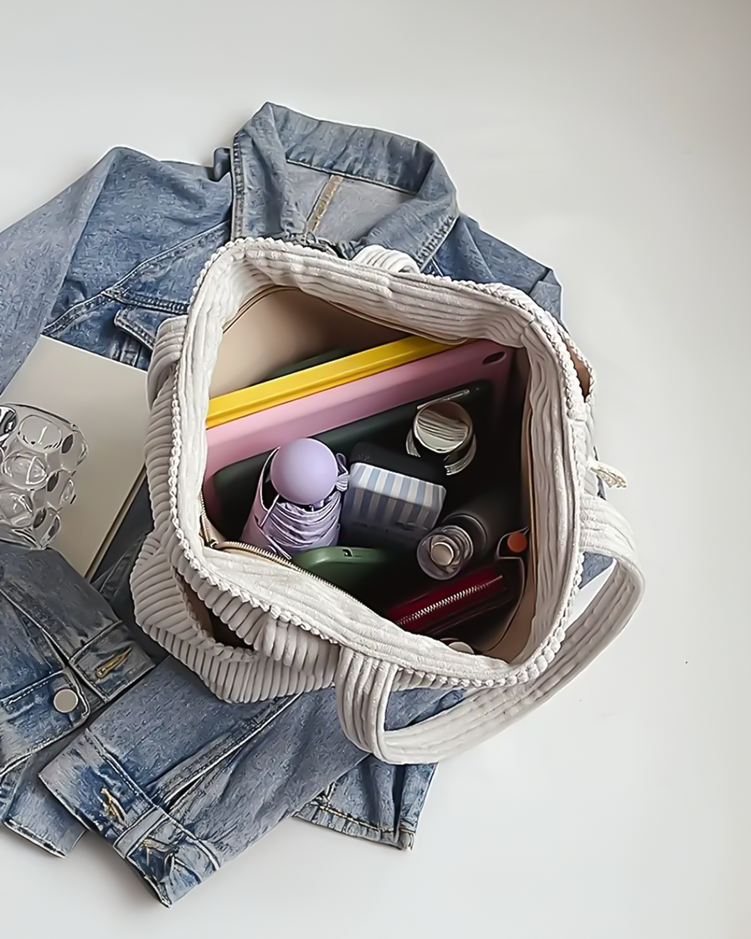 Cassielle - Divatos, Nagy kapacitású Táska