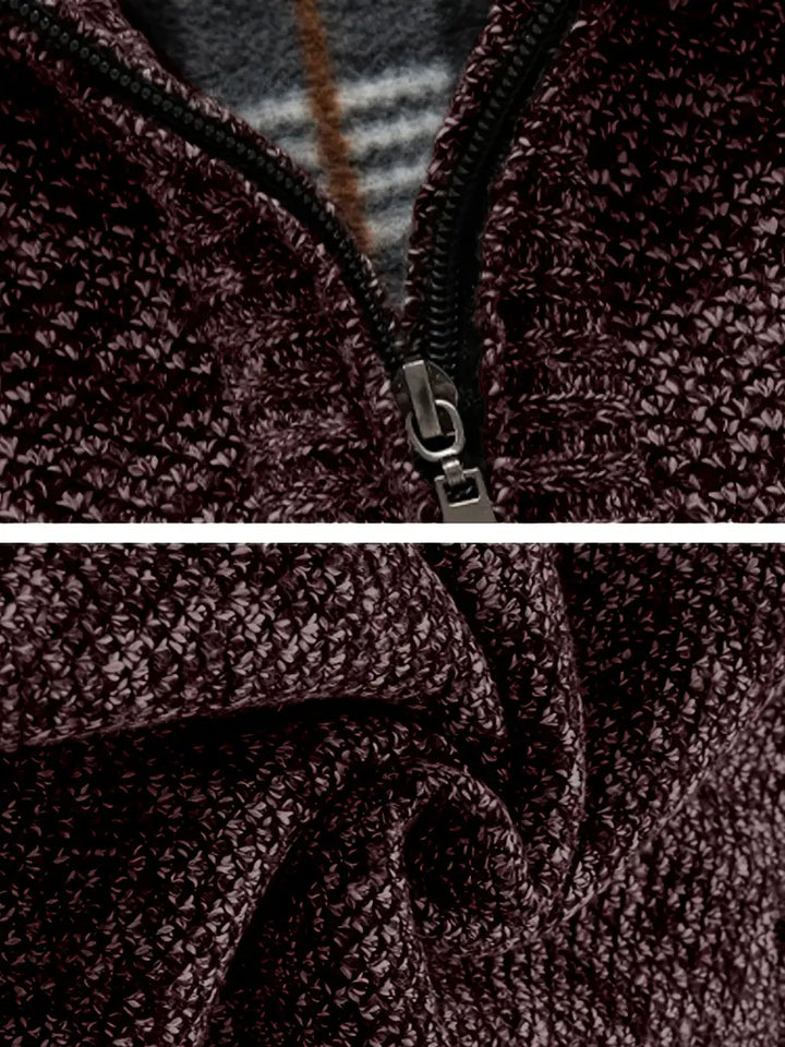 Ingram - Alkalmi Magas Nyakú Es Negyedzipes Pulóver