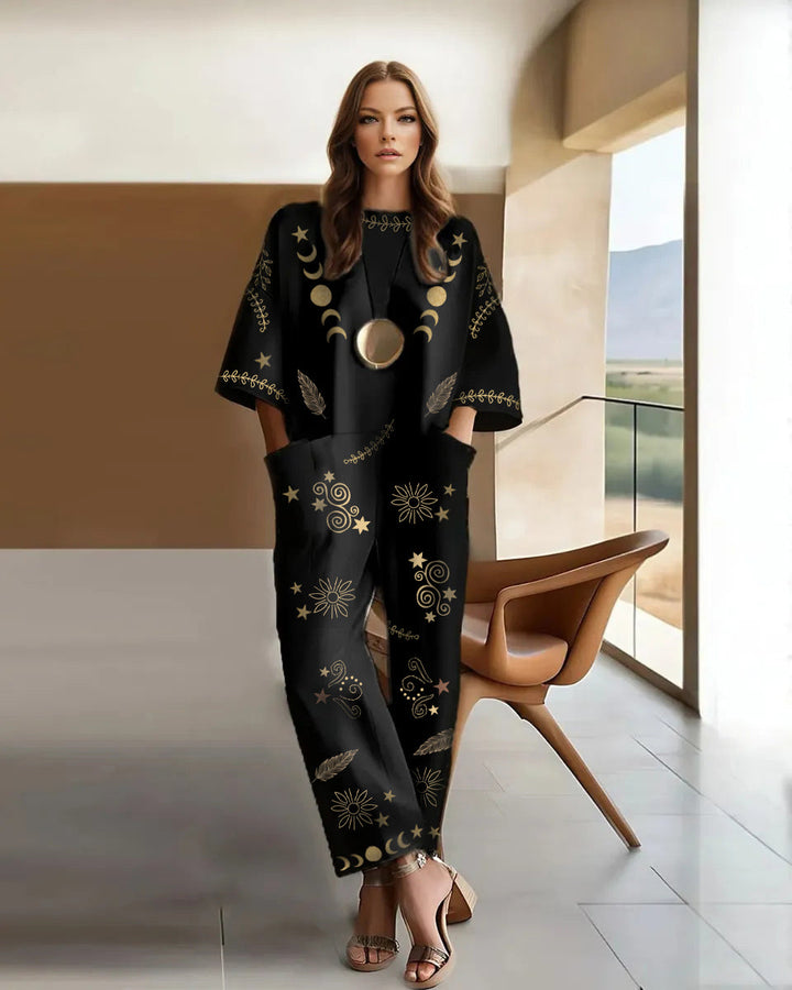 Ernestine - Pamut Rugalmas Laza Jumpsuit