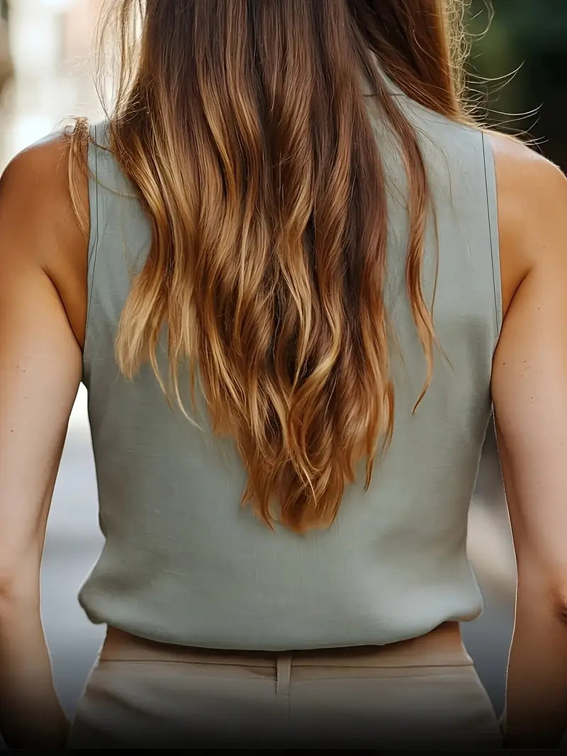 Evmorfia - Lélegző Ujjatlan Blúz