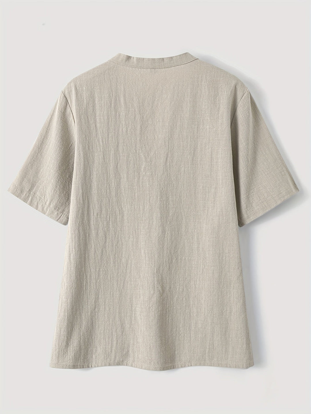 Sharron - Elegáns V-Nyakú Blúz Gombokkal