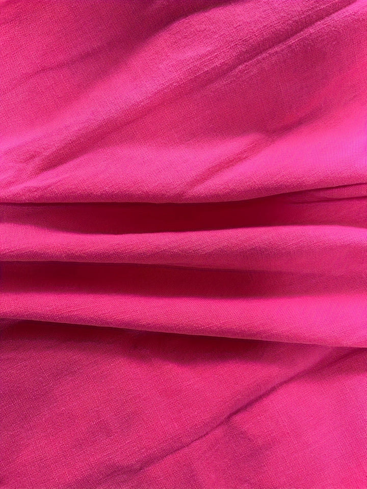 Priscilla - Hosszú Ujjú, V-Nyakú Blúz Gombos Elülső Résszel