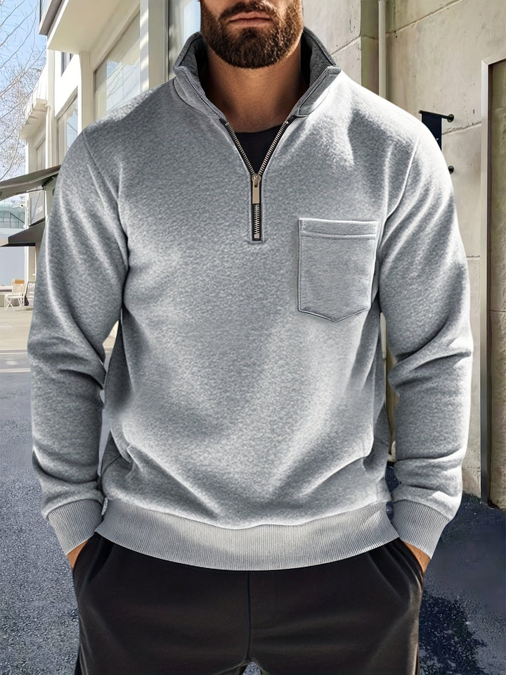 Nistor - Hosszú Ujjú Ing Félcipzárral