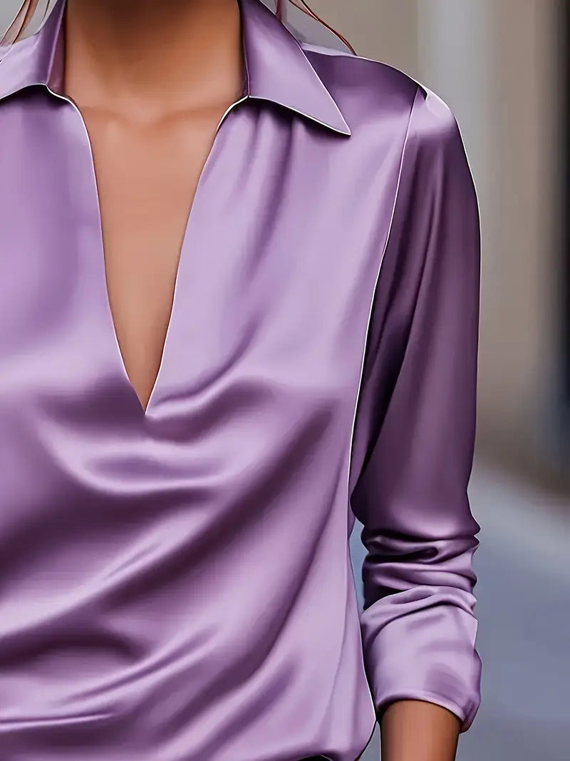 Nadene -  Prémium V-Nyakú Blúz