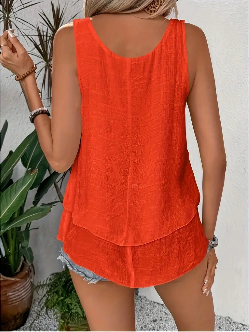 Cressida - Viszkóz Keverékből Készült, Fodros Póló