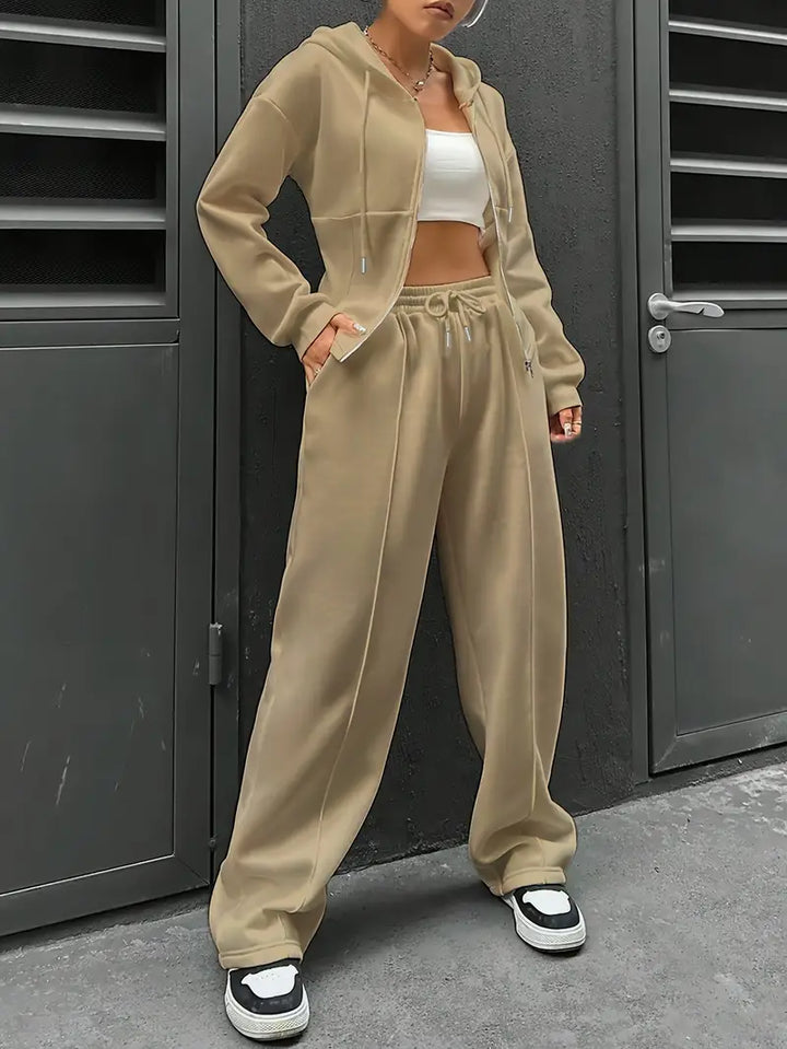 Nanci - Alkalmi Hosszú Ujjú Kétrészes Szett