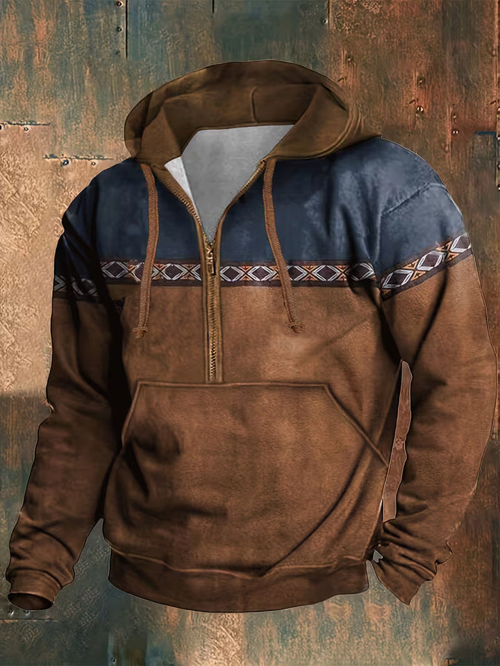 Hakan - Hosszú Ujjú Kapucnis Pulóver