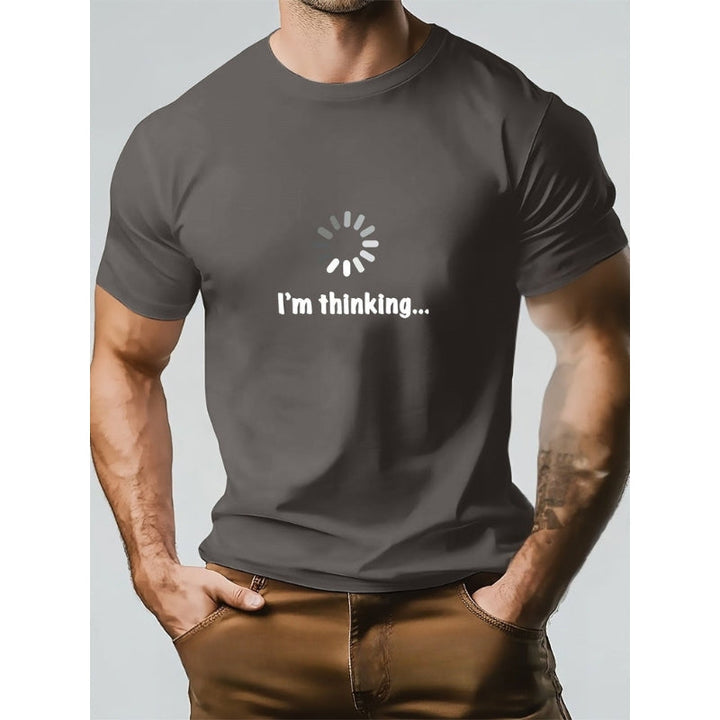 Think – Pamut és Nyomtatott Póló