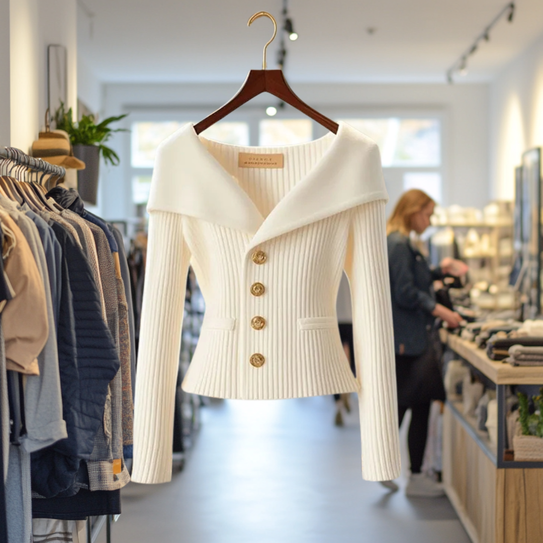 Kamilla - Elegáns, szűk kardigán