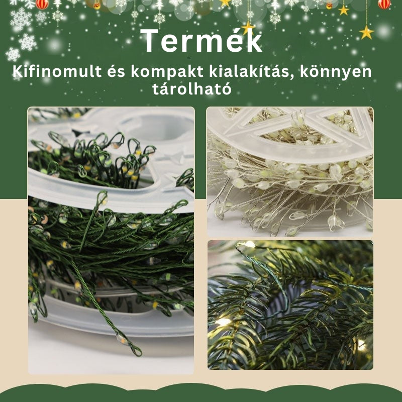TwinkleWire - Rézvezetékes Tűzijáték Láncvilágítás Távirányítóval