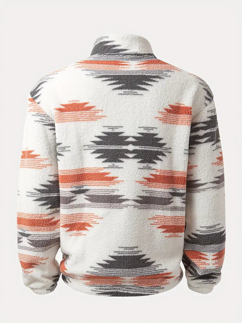 Clinton - Félcipzáras, Allógalléros Pulóver