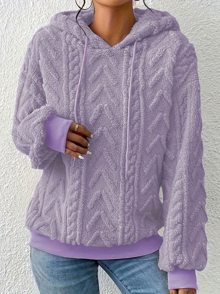 Andrine - Hosszú Ujjú Kapucnis Kabát