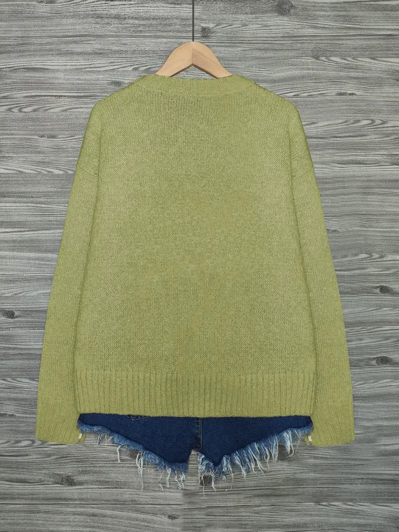 Urvana - Macska Nyomtatás Hosszú Ujjú Pulóver