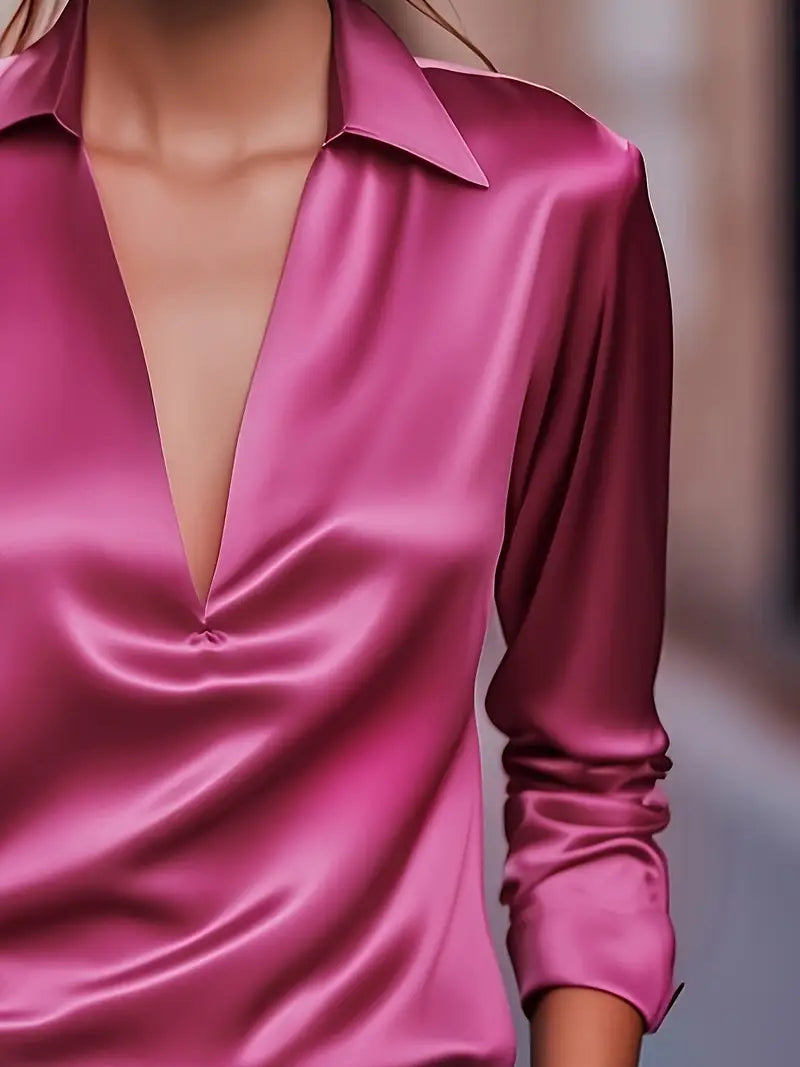 Nadene -  Prémium V-Nyakú Blúz