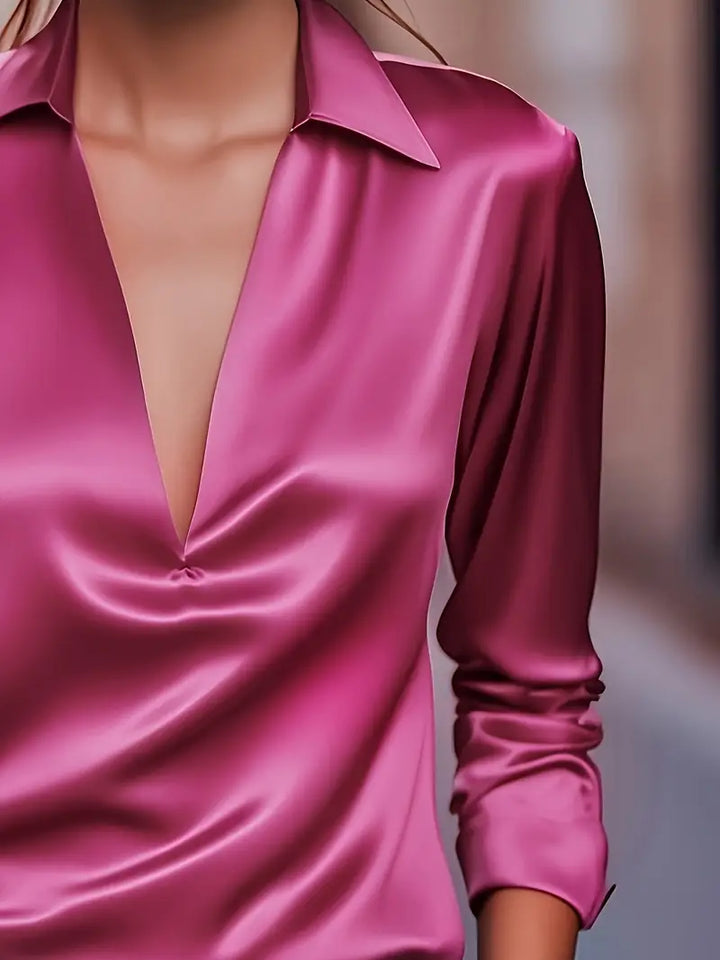 Nadene -  Prémium V-Nyakú Blúz