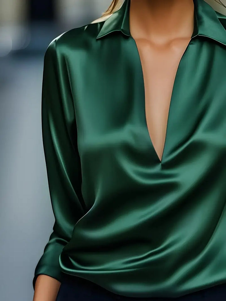 Nadene -  Prémium V-Nyakú Blúz