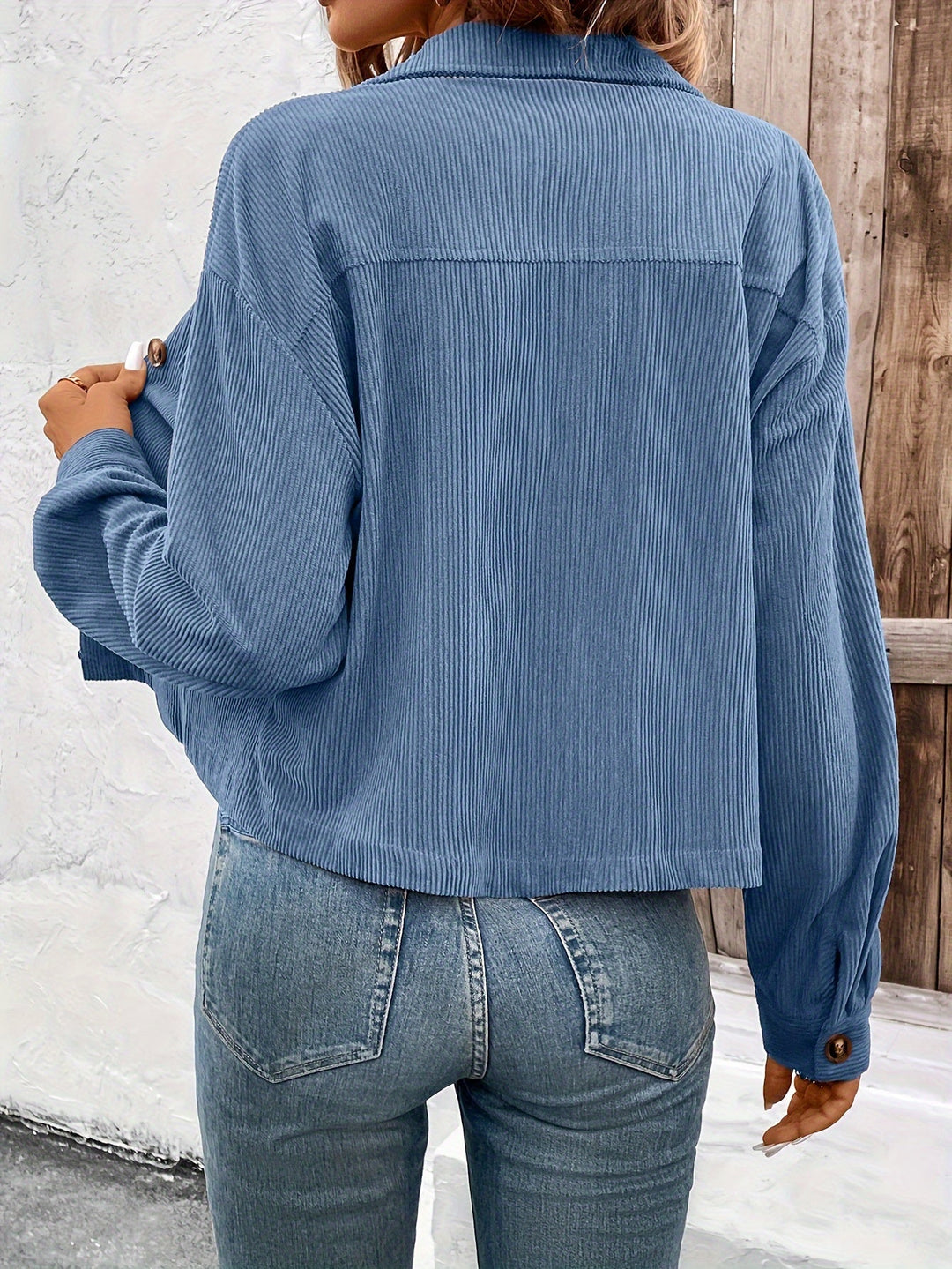 Nichola - Hosszú Ujjú Kabát Gombokkal