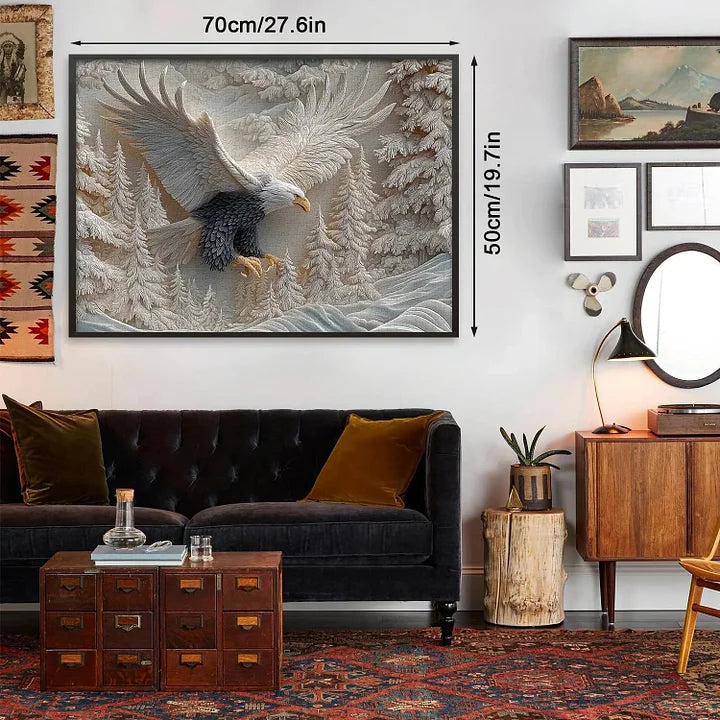 TalonCraft - Faragott sas Puzzle Lakberendezési Tárgy