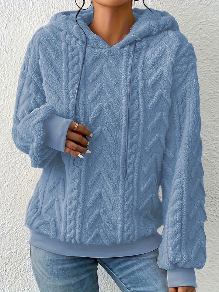 Andrine - Hosszú Ujjú Kapucnis Kabát