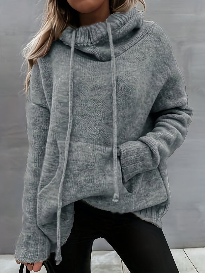 Zelina - Hosszú Ujjú Pulóver Zsebbel