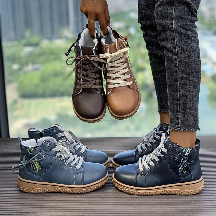 Tracy - Fűzős Bokacsizma