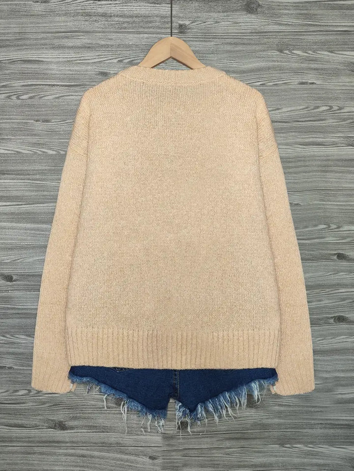 Urvana - Macska Nyomtatás Hosszú Ujjú Pulóver