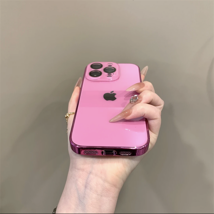 Chromelux – Prémium Galvanizált üveg Lencsetok iPhone Hoz