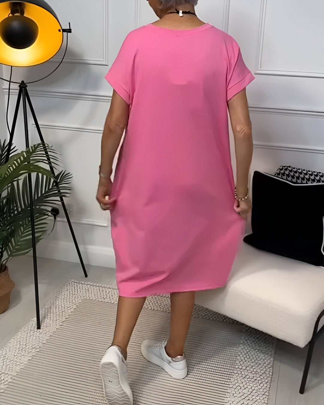 Jocelyn  - Kényelmes, Zsebes Alkalmi Ruha