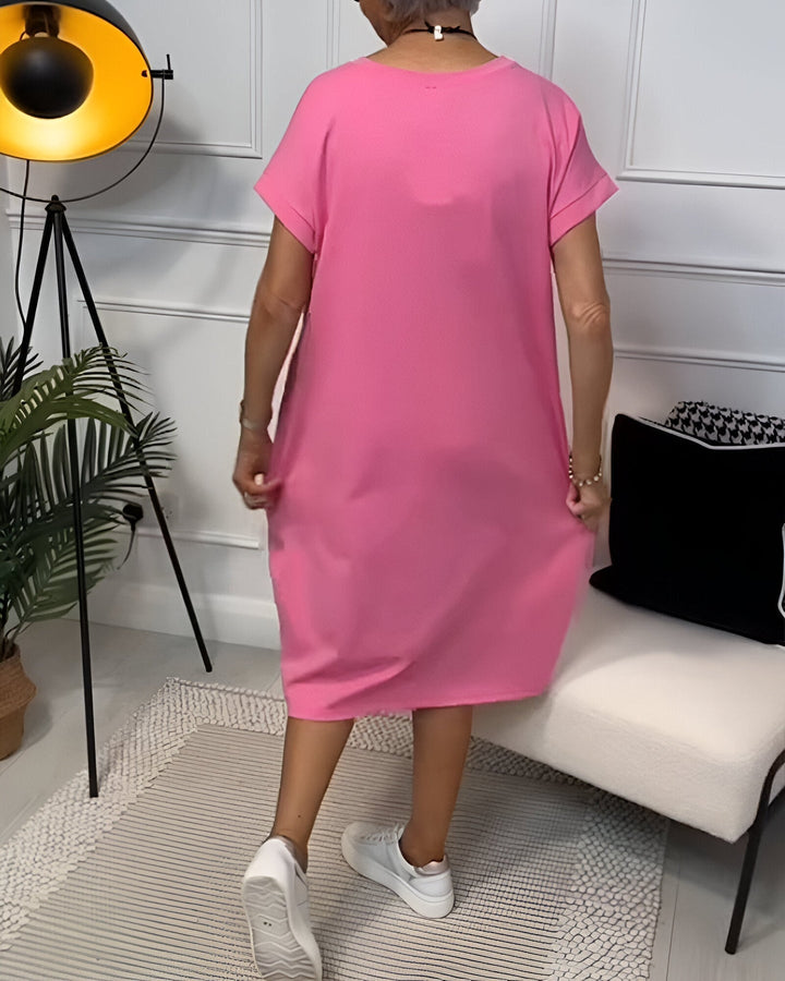 Jocelyn  - Kényelmes, Zsebes Alkalmi Ruha