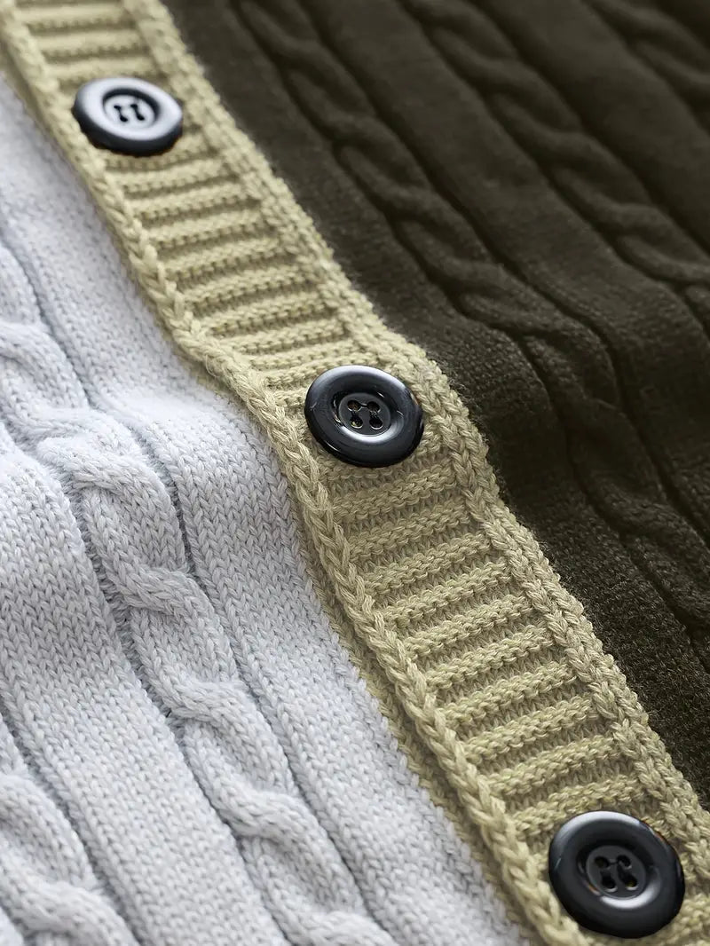 Bryant - Légáteresztő Kötött Hosszú Ujjú Kardigán