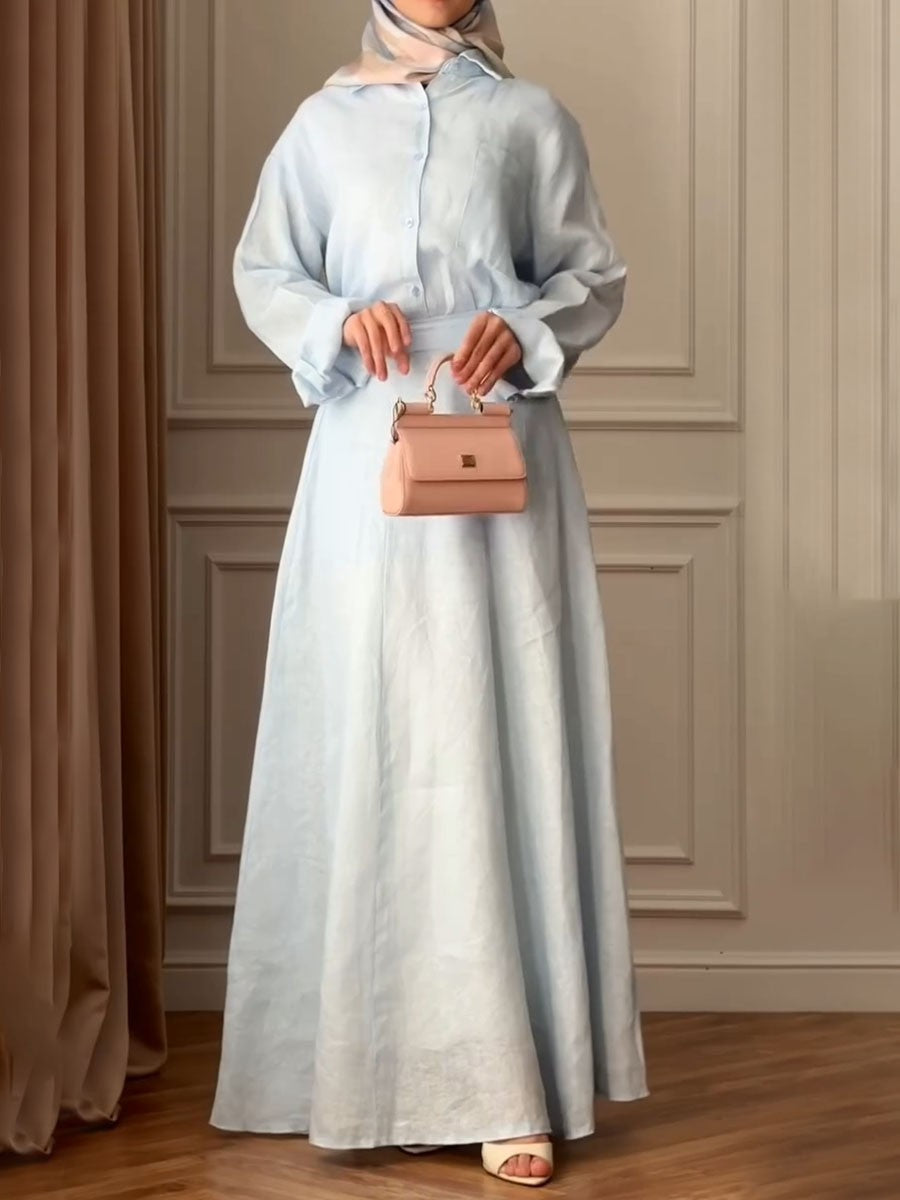 Mabel - Kétrészes Lenvászon Szett